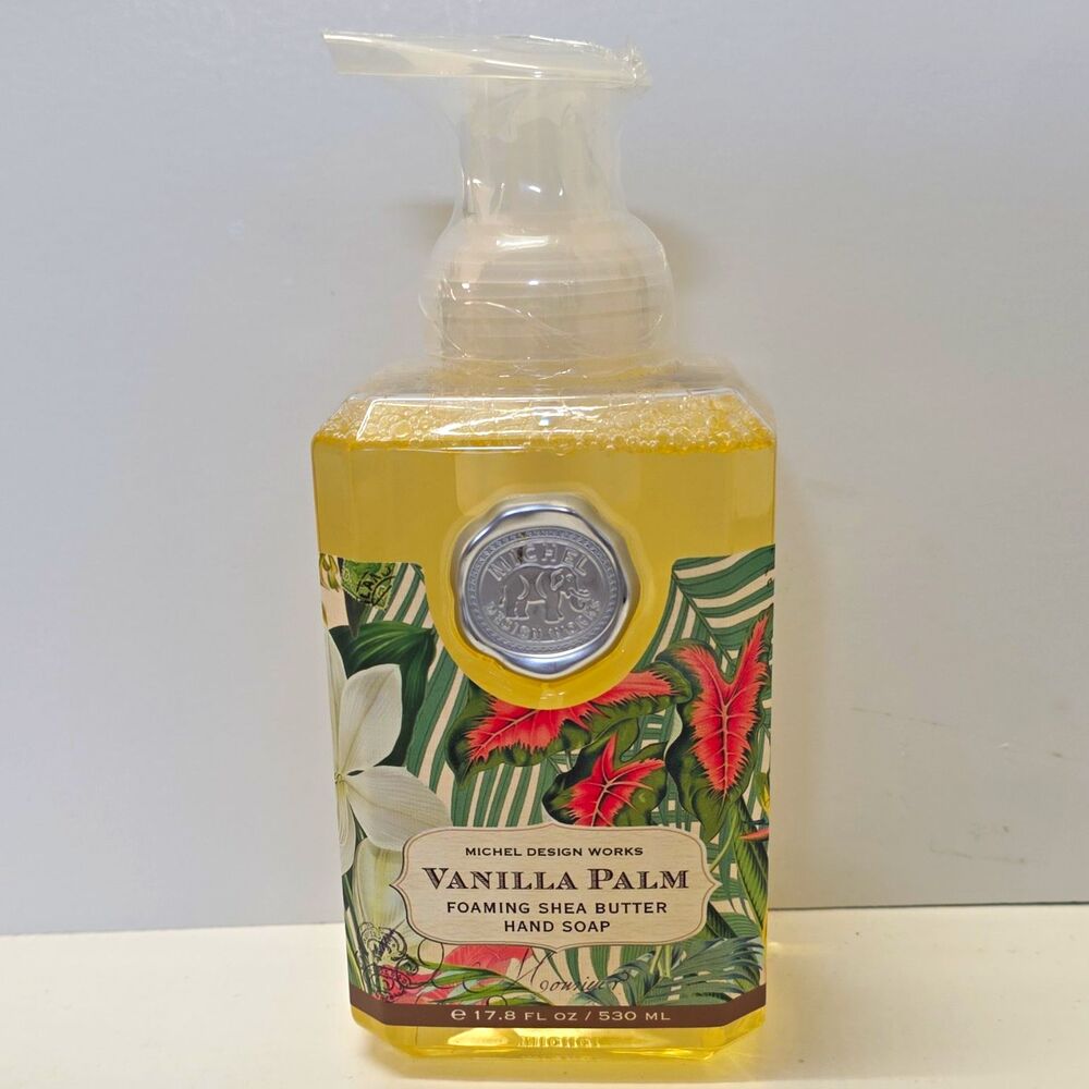 Michel Design Works Vanilla Palm Foaming Shea Butter Hand Soap Vanilla 17.8